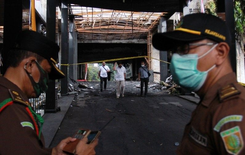 podiumnews.com-Penyidik Polri Periksa 17 Saksi Kasus Kebakaran Kejagung